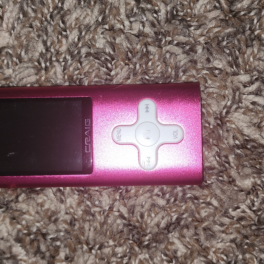 Pink MP3 Player